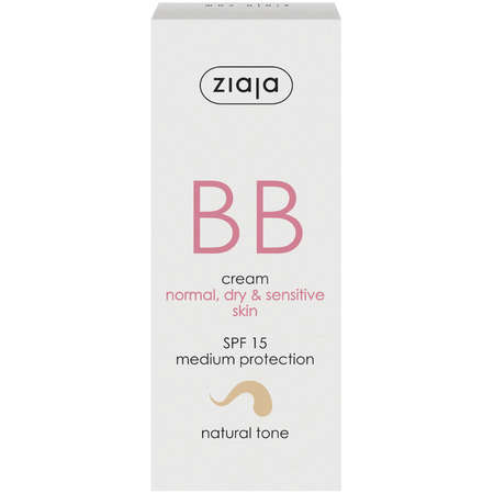 Ziaja Ltd. BB Cream SPF 15 - TUS - Nuanta Natural 50 ml