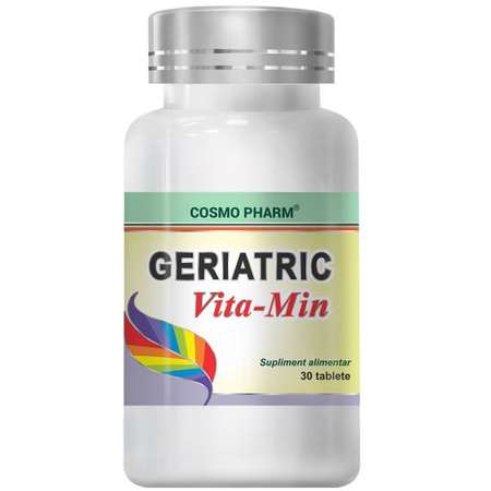 Supliment Alimentar COSMOPHARM Geriatric Vita-Min 30 Tablete