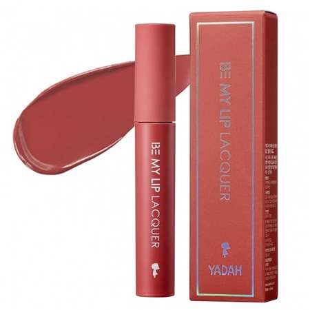 Ruj Lichid Mat YADAH Be My Lip Lacquer 02 Chili Red 4 Grame